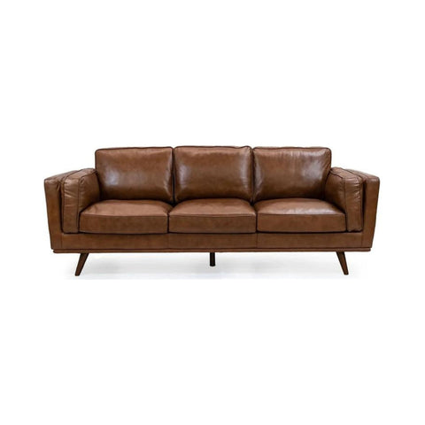 Marlow 3 Seater Leather Lounge