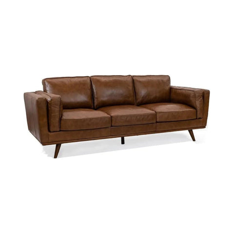 Marlow 3 Seater Leather Lounge